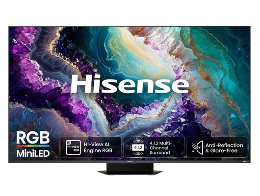 4K (Ultra HD) Smart телевизор HISENSE 75UR9S 75″, MiniLED, HomeOS, HDMI 2.1, 180 Гц